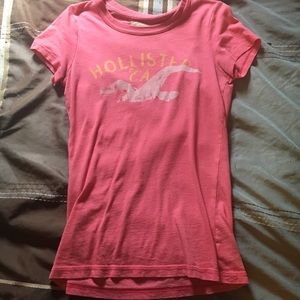 Pink Hollister shirt